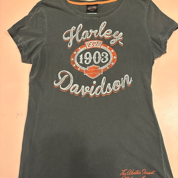 Harley Davidson tshirt - Picture 3 of 9